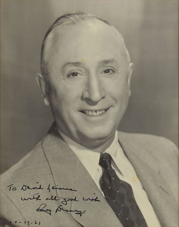 Lot #577 Roy O. Disney Signed Photograph - Image 2