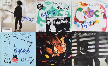 Lot #879 The Cure: Robert Smith Group Lot - Image 1
