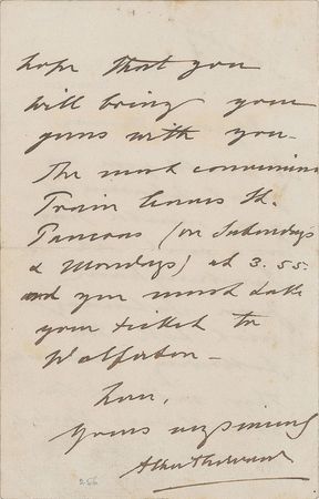Lot #230 King Edward VII Handwritten Letter Signed - Image 2
