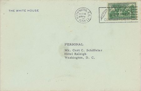 Lot #71 Dwight and Mamie Eisenhower Typed Letters Signed - Image 3