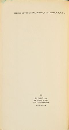 Lot #639 Eudora Welty Book - Image 2