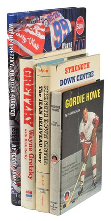 Lot #1005 Hockey Books - Image 1