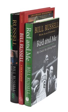 Lot #1033 Bill Russell Books - Image 1