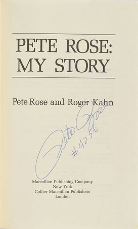 Lot #989  Baseball: Rose and Ripken - Image 3
