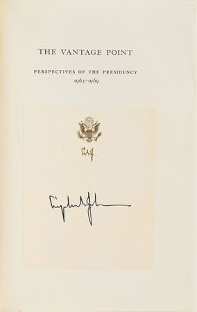Lot #132 Lyndon B. Johnson Book - Image 1
