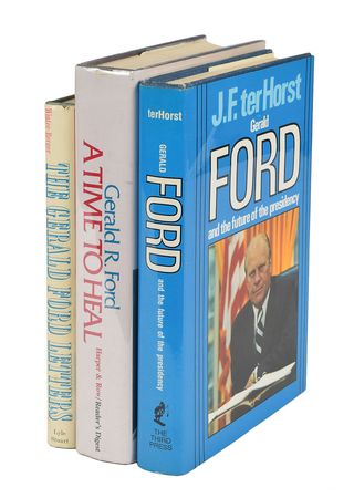 Lot #112 Gerald Ford Books - Image 1