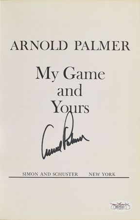 Lot #1028 Arnold Palmer Book - Image 1
