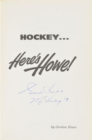Lot #1108 Gordie Howe - Image 1