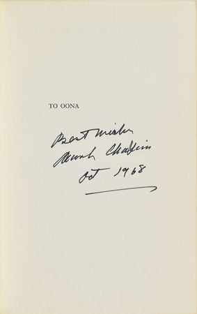 Lot #813 Charlie Chaplin Book - Image 1