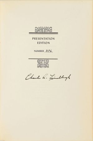 Lot #463 Charles Lindbergh: Lindbergh and his Spirit of St. Louis - Image 1