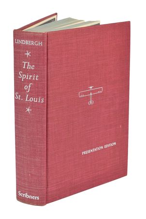 Lot #463 Charles Lindbergh: Lindbergh and his Spirit of St. Louis - Image 2