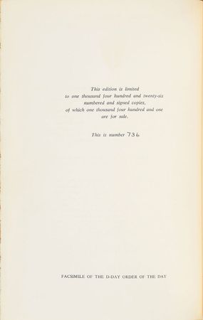 Lot #72 Dwight D. Eisenhower Book - Image 2