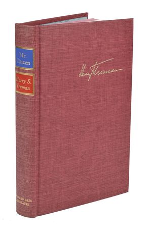 Lot #159 Harry S. Truman Book - Image 2