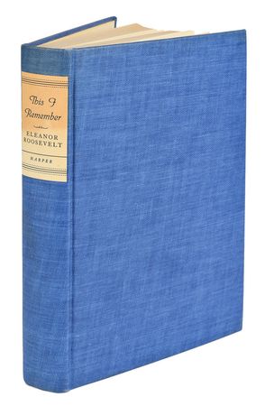 Lot #147 Eleanor Roosevelt Book - Image 2