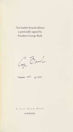 Lot #91 George Bush Book - Image 1
