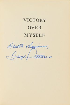 Lot #962 Floyd Patterson - Image 1