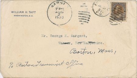 Lot #152 William H. Taft Signed Document and Typed Letter Signed - Image 3