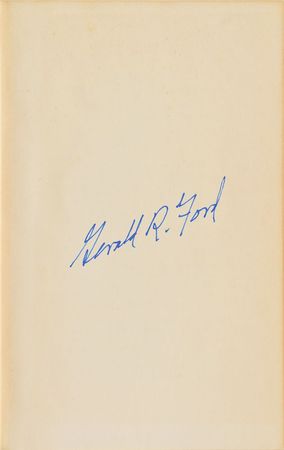 Lot #114 Gerald Ford Book - Image 1