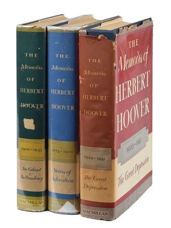 Lot #125 Herbert Hoover Book - Image 1