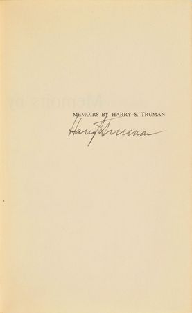 Lot #161 Harry S. Truman Book - Image 1