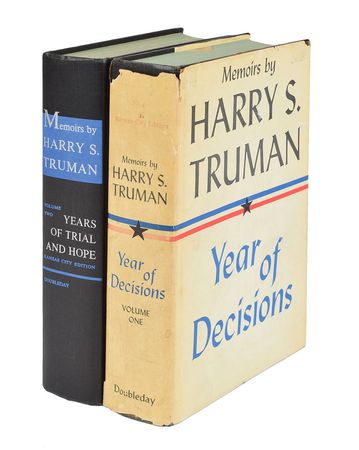 Lot #161 Harry S. Truman Book - Image 2