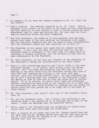 Lot #117 Gerald Ford Souvenir Typescript - Image 4