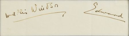 Lot #395 Duke and Duchess of Windsor Signature - Image 2