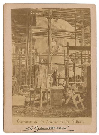 Lot #550 Frederic-Auguste Bartholdi: The creation of the Statue of Liberty - Image 1