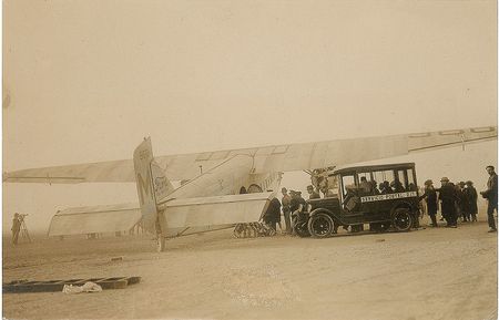 Lot #464 Charles Lindbergh: Lindbergh flies the inaugural 