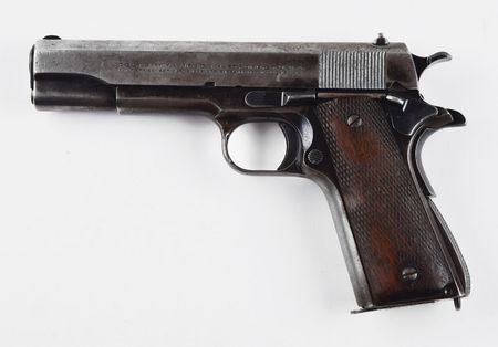 Lot #298 Officer William Henderson ‘Ben’ Turpin’s Colt Commercial Government Model Pistol: The Colt pistol of one of Detroit's first black police officers - Image 2