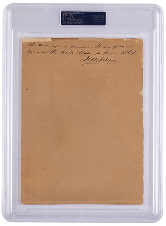 Lot #34 Abraham Lincoln Signed Photograph - Image 4