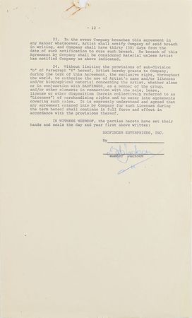 Lot #711  Badfinger: Bob Jackson - Image 3