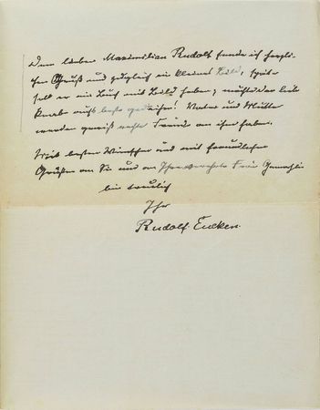 Lot #623 Rudolf Eucken - Image 3