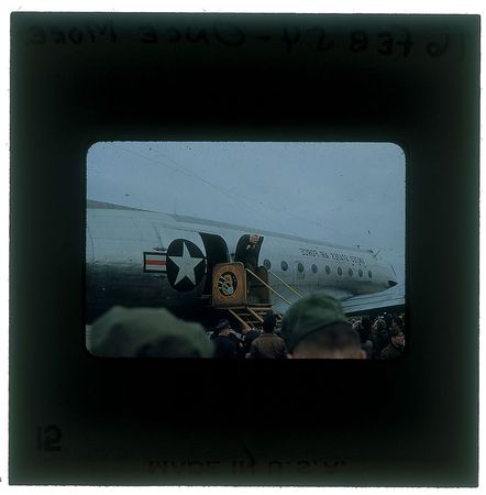 Lot #798 Marilyn Monroe: Kodachrome candids of Marilyn's USO show - Image 11