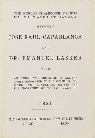 Lot #968 Jose Raul Capablanca - Image 2