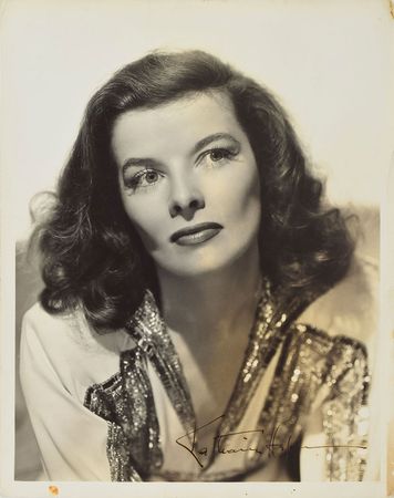 Lot #786 Katharine Hepburn Signed Photograph - Image 1