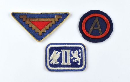 Lot #412 George S. Patton: Archive from Patton's aide-de-camp, including Willie Patton's dog tag and a signed portrait - Image 1