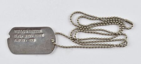 Lot #412 George S. Patton: Archive from Patton's aide-de-camp, including Willie Patton's dog tag and a signed portrait - Image 4