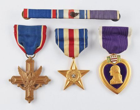 Lot #412 George S. Patton: Archive from Patton's aide-de-camp, including Willie Patton's dog tag and a signed portrait - Image 7