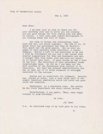 Lot #3012 Harry S. Truman Autograph Letter Signed - Image 3