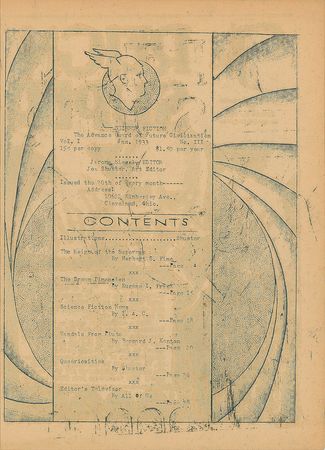 Lot #3034 Jerry Siegel and Joe Shuster 'Reign of Superman' 1933 Fanzine  - Image 3