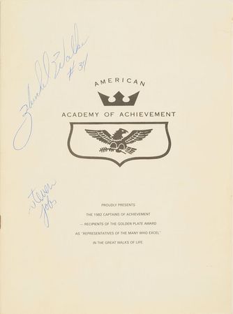 Lot #3031 Steve Jobs Signed Program - Image 1