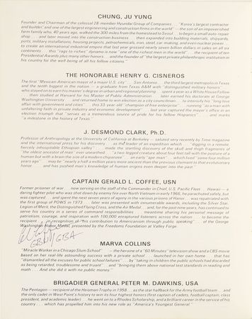 Lot #3031 Steve Jobs Signed Program - Image 2