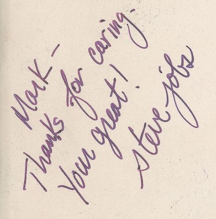 Lot #3030 Steve Jobs Signed Annual Report - Image 2
