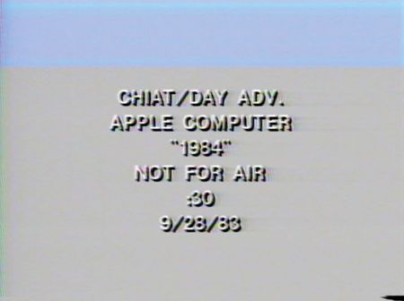 Lot #3032  Apple Computer's '1984' Superbowl Ad Betamax Tape - Image 3