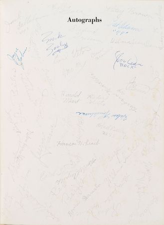 Lot #3042 James Dean Signed Yearbook - Image 1