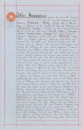 Lot #227  Titanic: J. Bruce Ismay