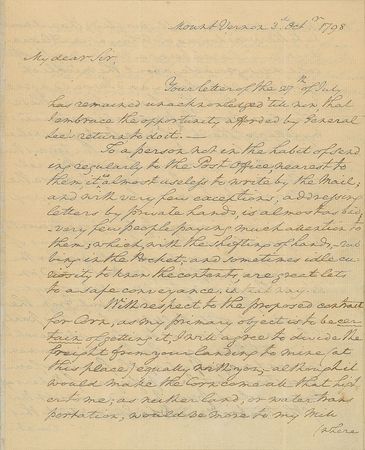 Lot #3003 George Washington Autograph Letter Signed - Image 1