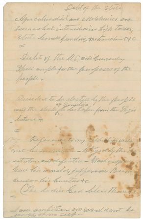 Lot #3008 Andrew Johnson - Image 2