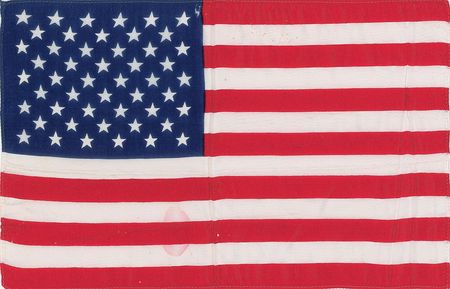 Lot #3024  Apollo 11 Lunar Surface Flown American Flag - Image 1
